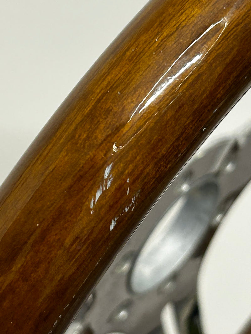 Dark Wood 350mm Steering Wheel