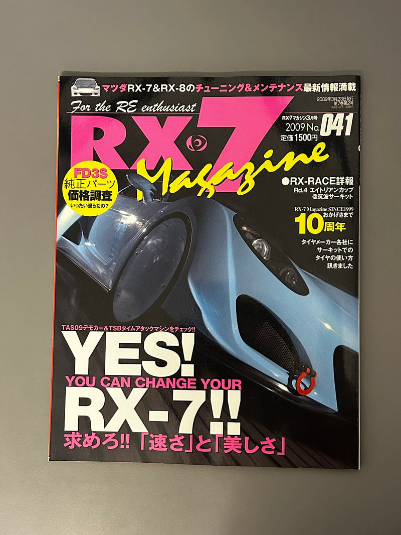 RX7 Magazine from 2009