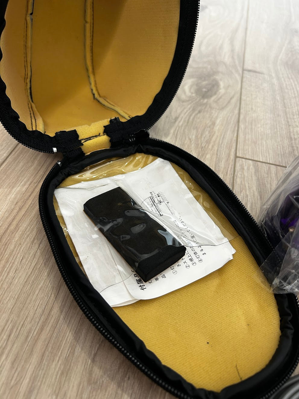 Purple Patlite with Leather Case