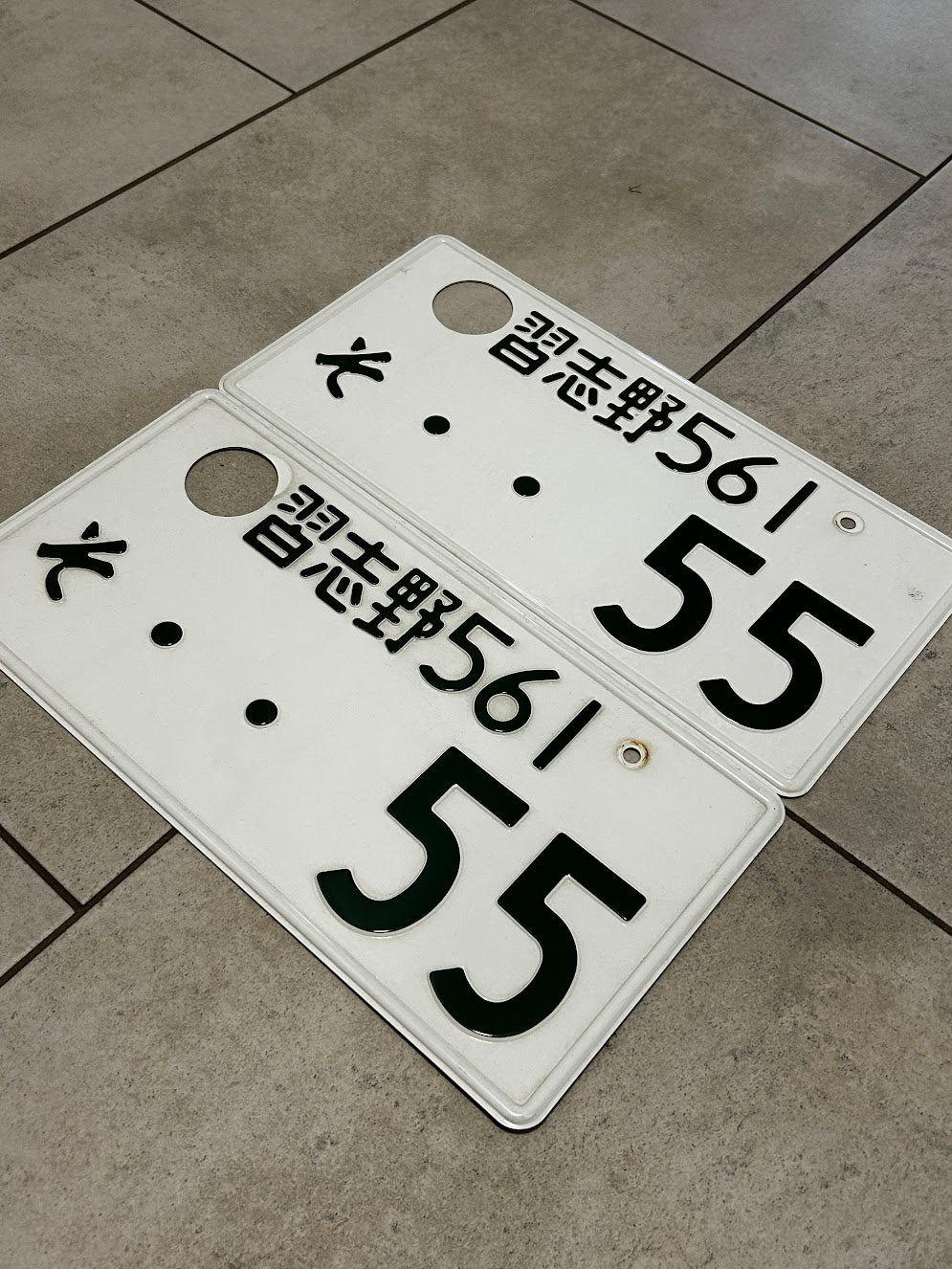 xx-55 - License Plates